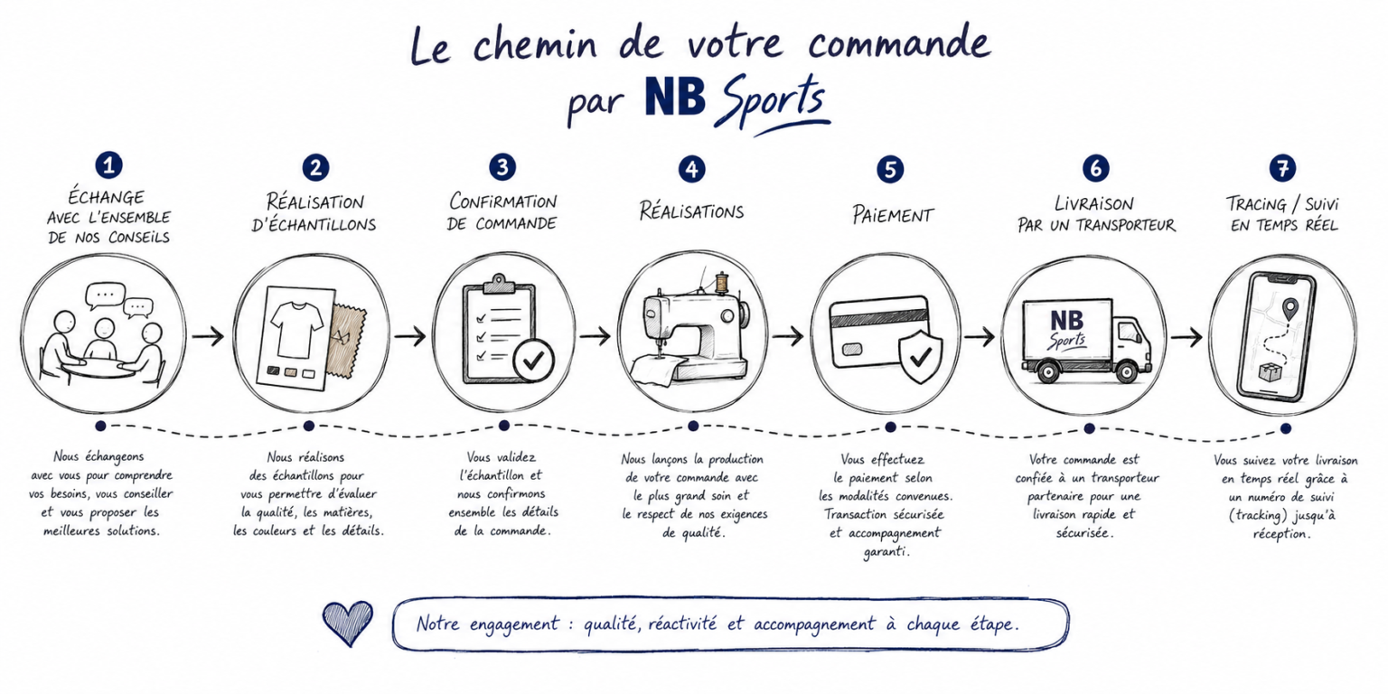 le chemin de votre commande